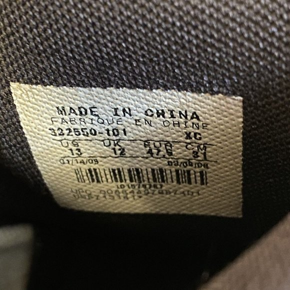 2009 Air Jordan 1 Retro High Boston Celtics 332550-101 Men's Size US 13 Sneakers - Picture 9 of 9